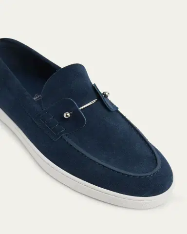 Christian Louboutin Men's Chambeliboat Nubuck Boat Shoes | Thumbnail 7 Christian Louboutin Men's Chambeliboat Nubuck Boat Shoes | Thumbnail 7