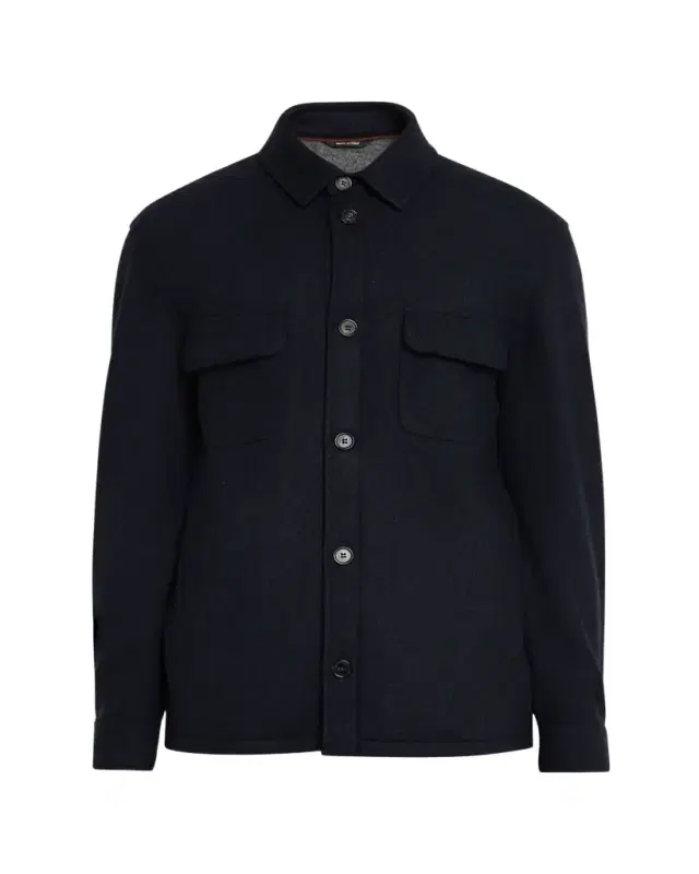 Men's LP Cashmere-Nylon Overshirt