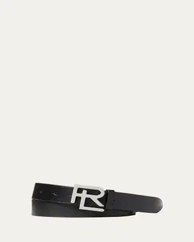 Ralph Lauren Purple Label RL Vachetta Leather Belt | Thumbnail 2 Ralph Lauren Purple Label RL Vachetta Leather Belt | Thumbnail 2