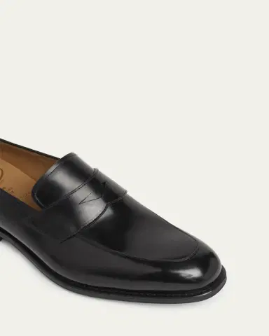 Church's Men's Hertford Leather Rubber-Sole Penny Loafers | Thumbnail 3 Church's Men's Hertford Leather Rubber-Sole Penny Loafers | Thumbnail 3