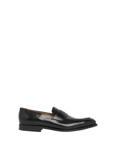 Church's Men's Hertford Leather Rubber-Sole Penny Loafers | Thumbnail 1 Church's Men's Hertford Leather Rubber-Sole Penny Loafers | Thumbnail 1
