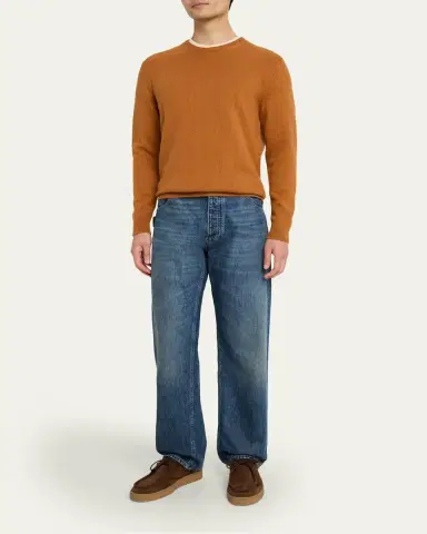 Massimo Alba Men's Ares Alpaca-Blend Crewneck Sweater | Thumbnail 2