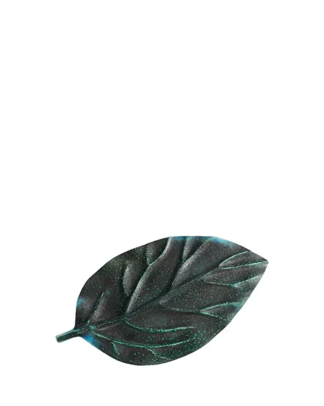 L'Objet Cenote Large Leaf Platter