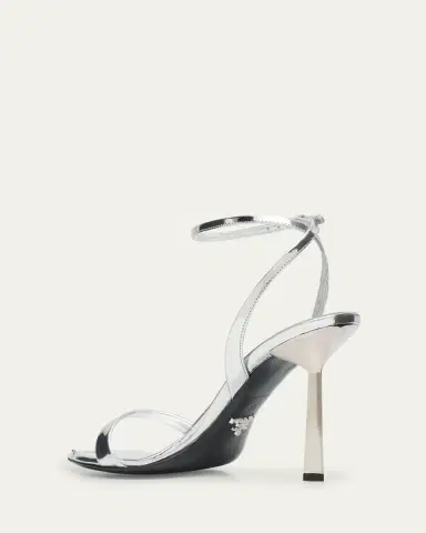 Prada Leather Ankle-Strap Sandals | Thumbnail 4