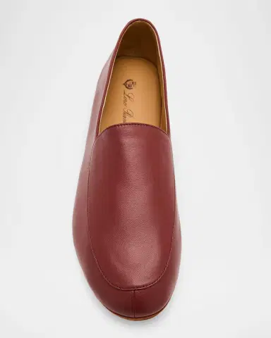 Loro Piana Anton Leather Loafers | Thumbnail 5