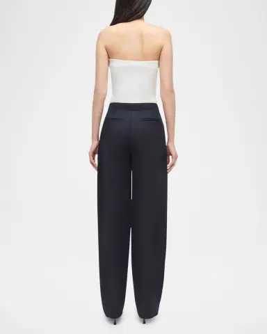 SIMKHAI Walden Curved-Leg Pants | Thumbnail 3