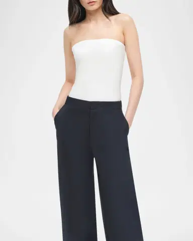 SIMKHAI Walden Curved-Leg Pants | Thumbnail 4