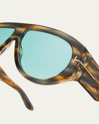 Tom Ford Men's Bronson T-Logo Shield Sunglasses | Thumbnail 11 Tom Ford Men's Bronson T-Logo Shield Sunglasses | Thumbnail 11