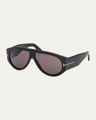 Tom Ford Men's Bronson T-Logo Shield Sunglasses | Thumbnail 3 Tom Ford Men's Bronson T-Logo Shield Sunglasses | Thumbnail 3