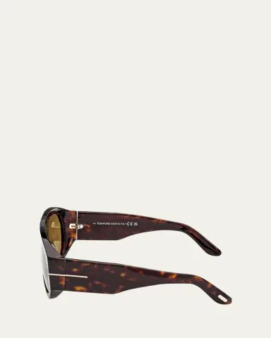 Tom Ford Men's Bronson T-Logo Shield Sunglasses | Thumbnail 8 Tom Ford Men's Bronson T-Logo Shield Sunglasses | Thumbnail 8