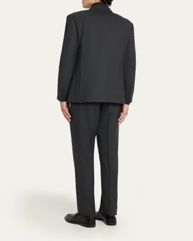Ralph Lauren Purple Label Gregory Hand-Tailored Birdseye Suit | Thumbnail 3 Ralph Lauren Purple Label Gregory Hand-Tailored Birdseye Suit | Thumbnail 3
