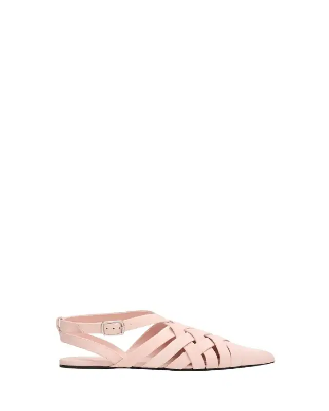 Silene Woven Suede Sandals
