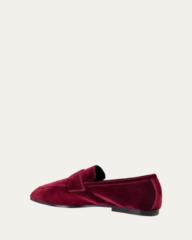 SOPHIQUE Velvet Penny Loafers | Thumbnail 2