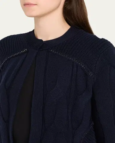 TWP Chain Sweater Jacket | Thumbnail 5
