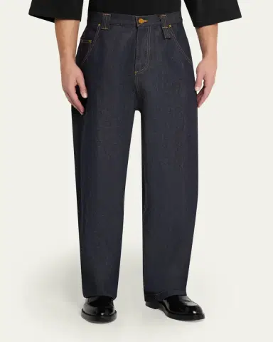 Willy Chavarria Men's Bad Boy Tapered Jeans | Thumbnail 4