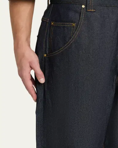 Willy Chavarria Men's Bad Boy Tapered Jeans | Thumbnail 5