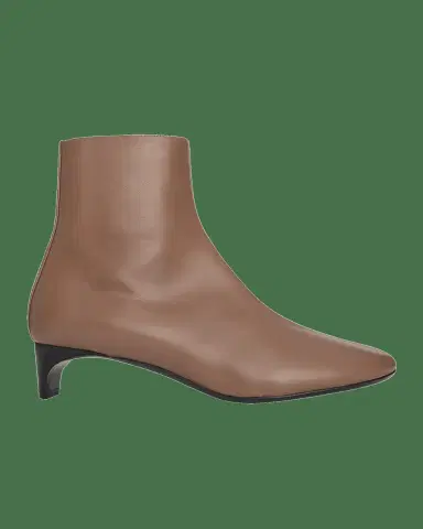 Pierre Hardy Claude Leather Kitten-Heel Ankle Boots | Thumbnail 2