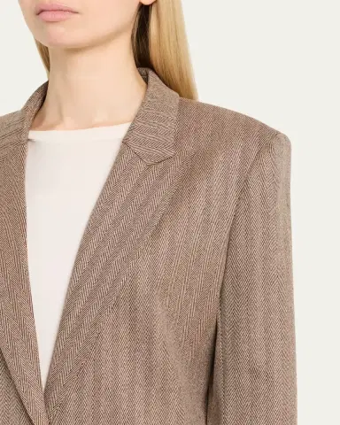 TWP Girl Boy Girl Chevron Wool Blazer | Thumbnail 5 TWP Girl Boy Girl Chevron Wool Blazer | Thumbnail 5