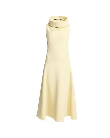 Jacquemus La Triangle Cowl-Neck Sleeveless Ankle Dress | Thumbnail 1