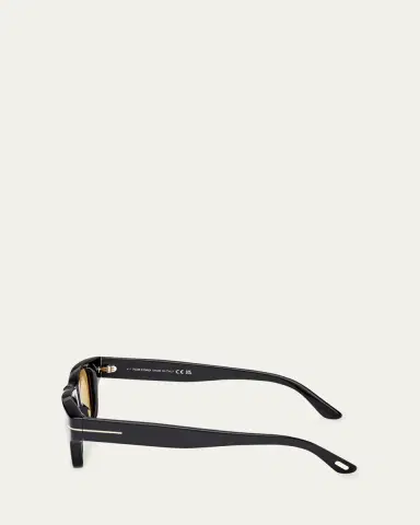 Tom Ford Men's Caine-02 Acetate Square Sunglasses | Thumbnail 3 Tom Ford Men's Caine-02 Acetate Square Sunglasses | Thumbnail 3