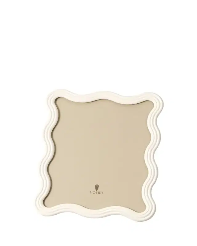 L'Objet Ripple Enamel Photo Frame, 8" x 10"