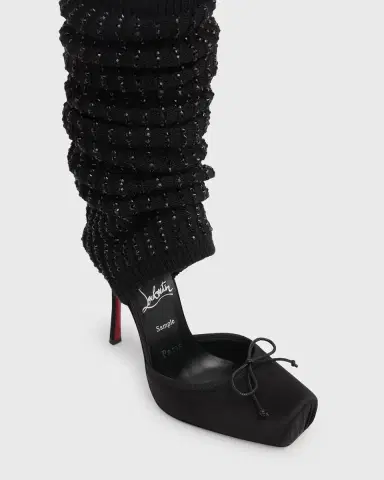 Christian Louboutin 110mm Cassia Annmac Satin Leg Warmer Pumps | Thumbnail 11 Christian Louboutin 110mm Cassia Annmac Satin Leg Warmer Pumps | Thumbnail 11