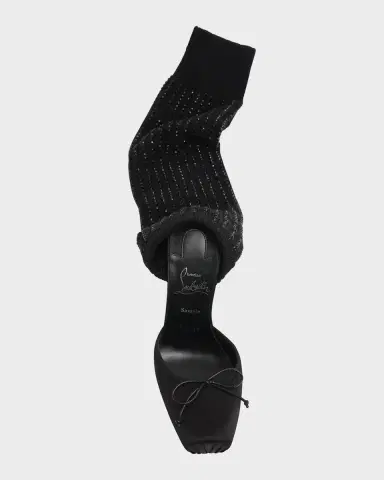 Christian Louboutin 110mm Cassia Annmac Satin Leg Warmer Pumps | Thumbnail 12 Christian Louboutin 110mm Cassia Annmac Satin Leg Warmer Pumps | Thumbnail 12