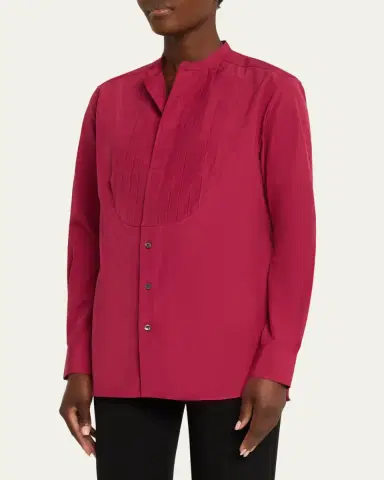 SÉBLINE Pleated Bunny Shirt | Thumbnail 8 SÉBLINE Pleated Bunny Shirt | Thumbnail 8