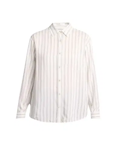 THE ROW Eirlys Striped Silk Button-Down Shirt | Thumbnail 1