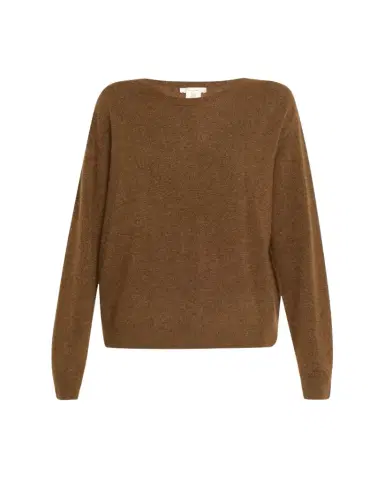THE ROW Lorynna Cashmere-Silk Crewneck Sweater | Thumbnail 1 THE ROW Lorynna Cashmere-Silk Crewneck Sweater | Thumbnail 1