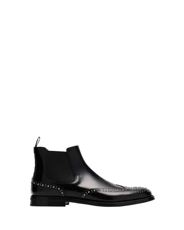 Church's Ketsby Studded Leather Chelsea Boots