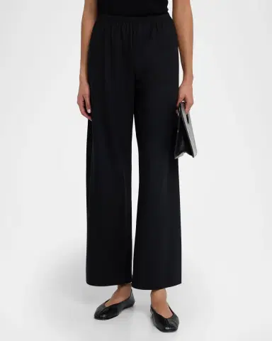 The Row Gala Wool Wide-Leg Pull-On Pants | Thumbnail 3