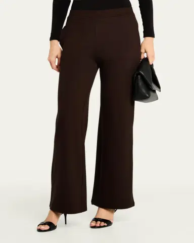 MAJESTIC FILATURES Wide-Leg French Terry Pants | Thumbnail 11 MAJESTIC FILATURES Wide-Leg French Terry Pants | Thumbnail 11