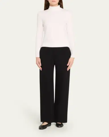 MAJESTIC FILATURES Wide-Leg French Terry Pants | Thumbnail 6 MAJESTIC FILATURES Wide-Leg French Terry Pants | Thumbnail 6