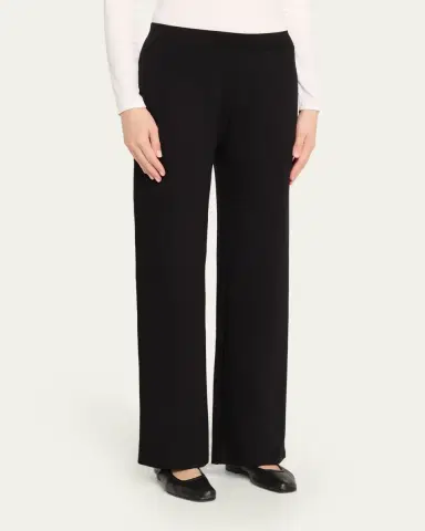 MAJESTIC FILATURES Wide-Leg French Terry Pants | Thumbnail 8 MAJESTIC FILATURES Wide-Leg French Terry Pants | Thumbnail 8