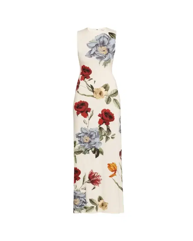 Delora Open-Back Sleeveless Maxi Dress