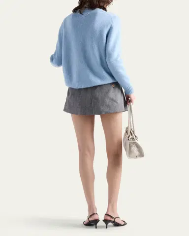 Prada Cashmere Wool Crew-Neck Sweater | Thumbnail 14