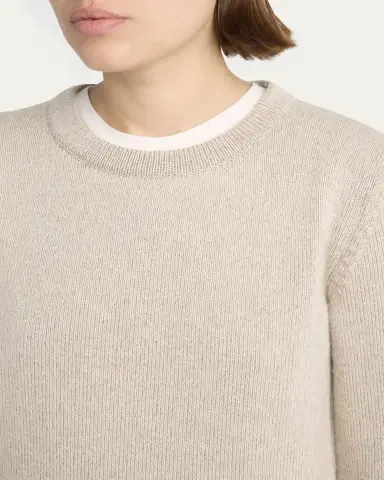 The Row Lyse Cashmere Crewneck Sweater | Thumbnail 5 The Row Lyse Cashmere Crewneck Sweater | Thumbnail 5