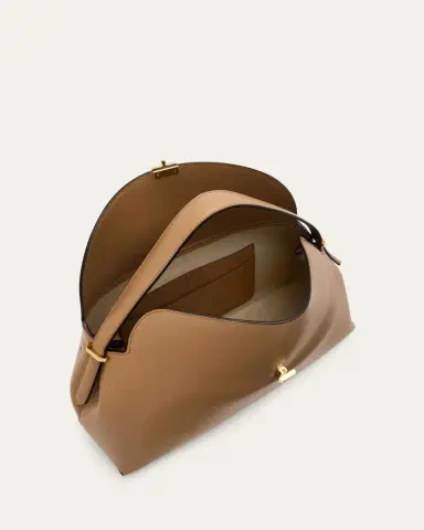 TOTEME T-Lock Smooth Leather Top-Handle Bag | Thumbnail 4