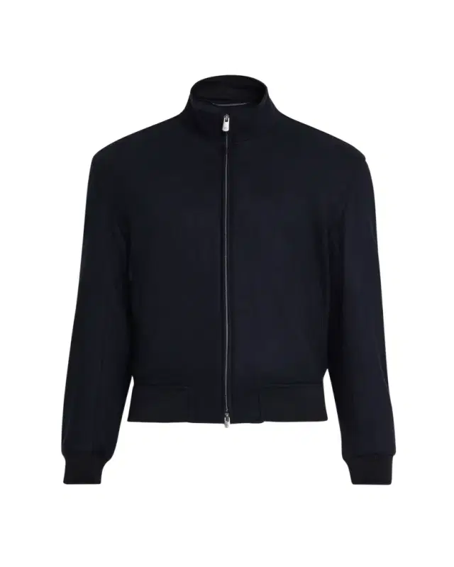 Felton Cashmere Bomber Jacket