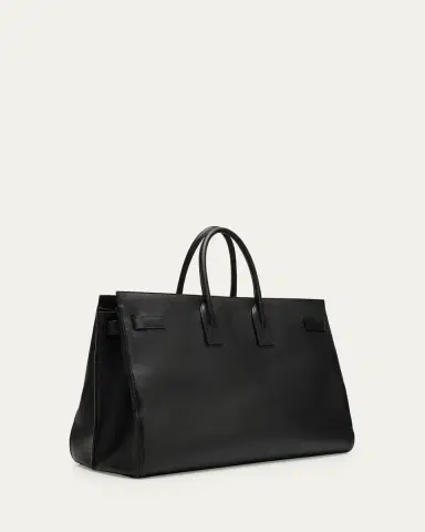 Saint Laurent Men's Sac de Jour Supple Leather Tote Bag | Thumbnail 3 Saint Laurent Men's Sac de Jour Supple Leather Tote Bag | Thumbnail 3
