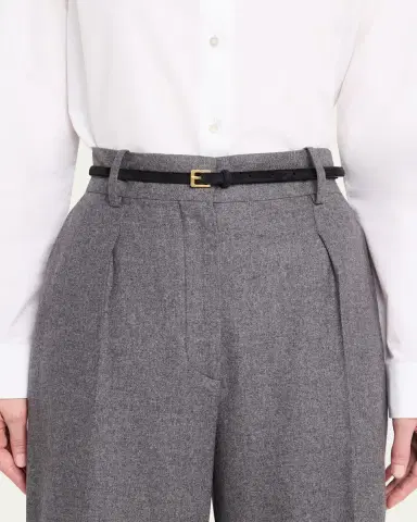 The Row City Suede Skinny Belt | Thumbnail 2