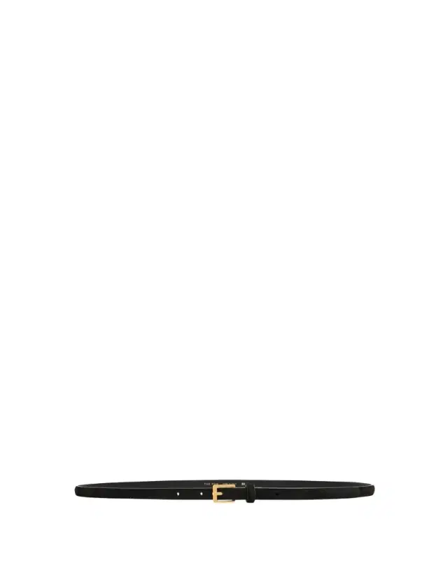THE ROW City Suede Skinny Belt