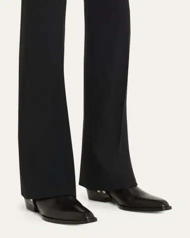 Paris Texas Helena Leather Moto Ankle Boots | Thumbnail 2 Paris Texas Helena Leather Moto Ankle Boots | Thumbnail 2