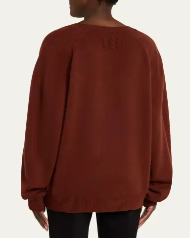 Nili Lotan V-Neck Cashmere Sweater | Thumbnail 8 Nili Lotan V-Neck Cashmere Sweater | Thumbnail 8
