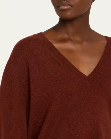 Nili Lotan V-Neck Cashmere Sweater | Thumbnail 10 Nili Lotan V-Neck Cashmere Sweater | Thumbnail 10