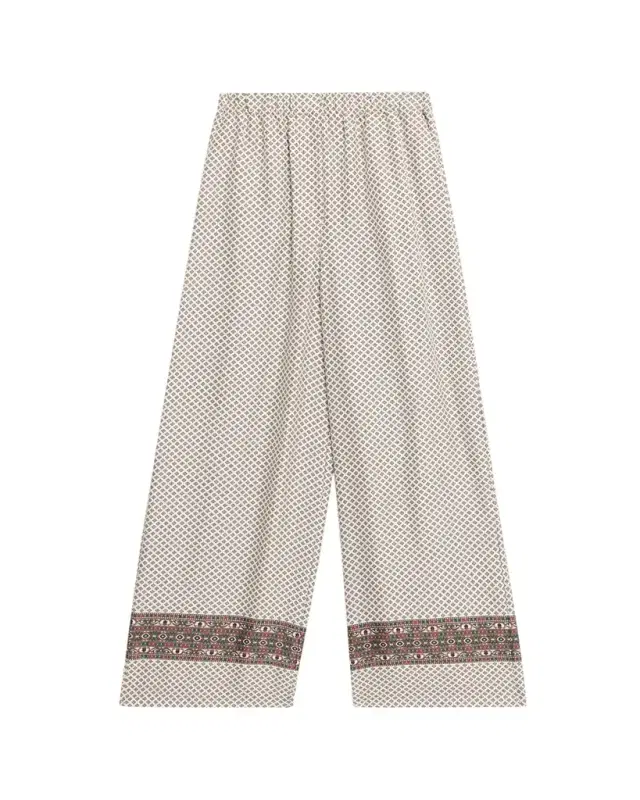 Loro Piana Valerio Silk Straight-Leg Pull-On Trousers