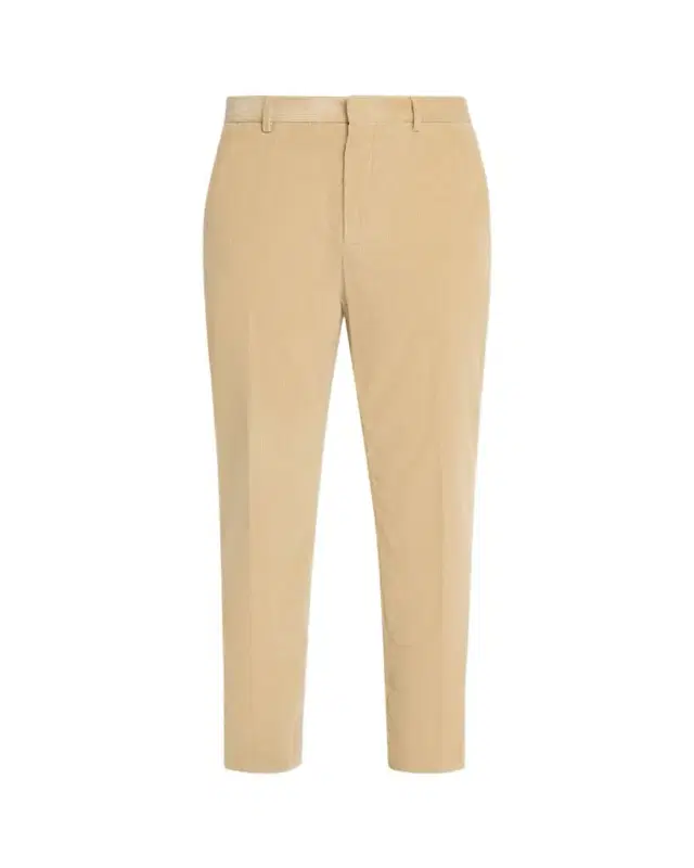 Men's Jarno Cotton Corduroy Pleated Pants