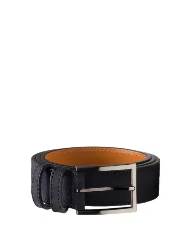 Magnanni Men's Eastwood Grained Suede Belt | Thumbnail 1 Magnanni Men's Eastwood Grained Suede Belt | Thumbnail 1