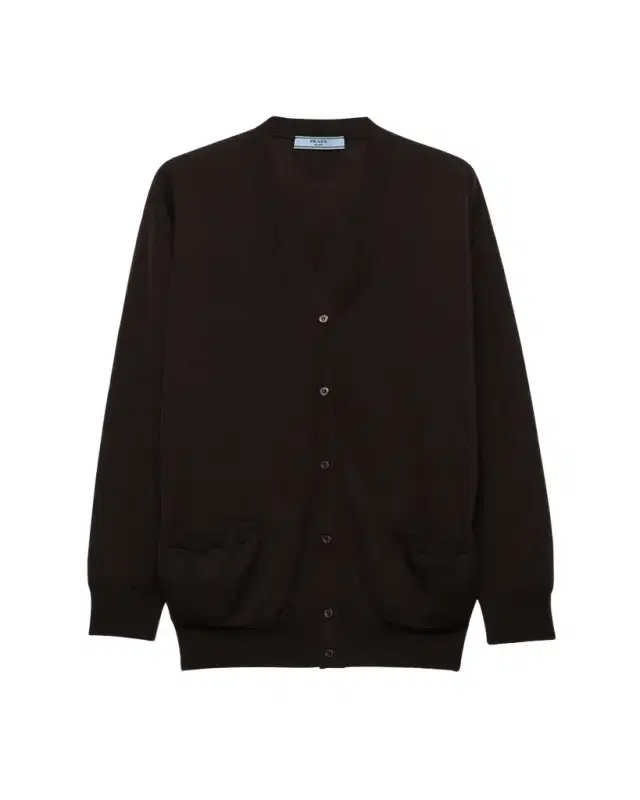 Superfine Cashmere V-Neck Cardigan